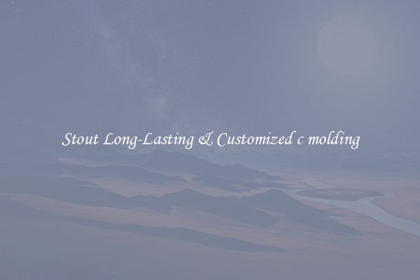 Stout Long-Lasting & Customized c molding