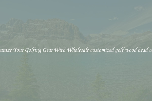 Organize Your Golfing Gear With Wholesale customized golf wood head cover