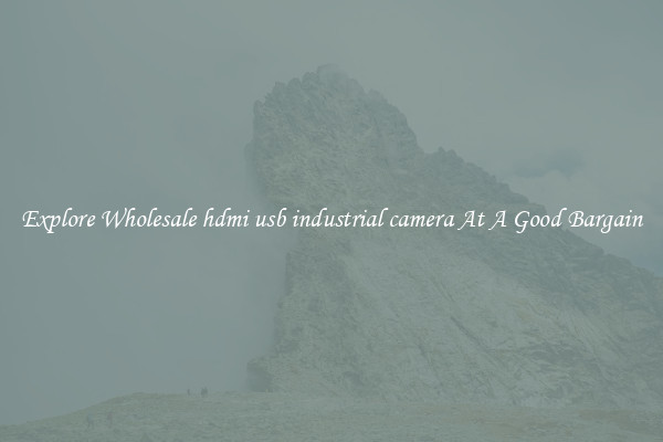Explore Wholesale hdmi usb industrial camera At A Good Bargain